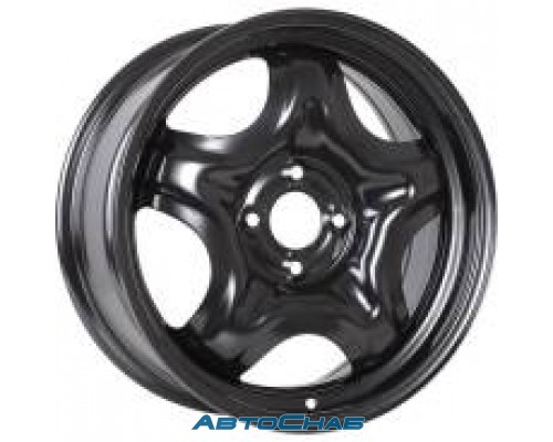 Диск 6.5Jx16H2 4x100 ET50 d60.1 LADA Vesta черный(ТЗСК)